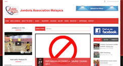 Desktop Screenshot of jombola.org